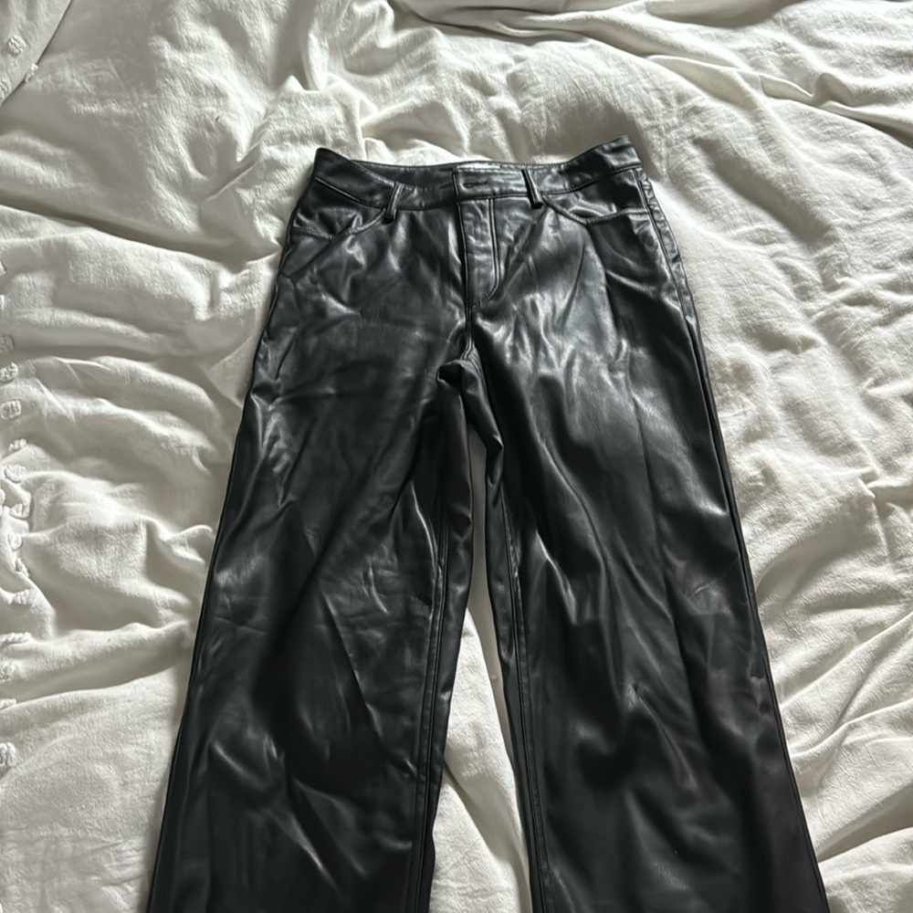 garage leather pants